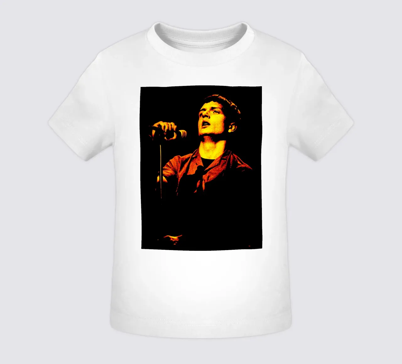 Ian Curtis Joy Division 4 Arte maglietta neonato da music soul