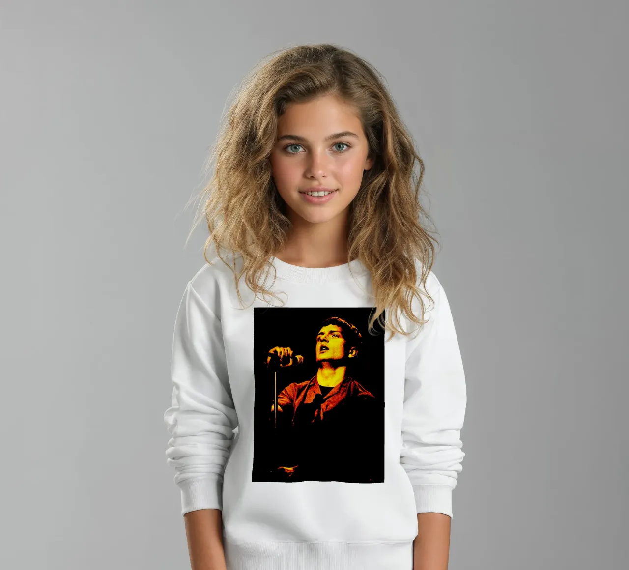 Ian Curtis Joy Division 4 Arte felpa bambino da music soul
