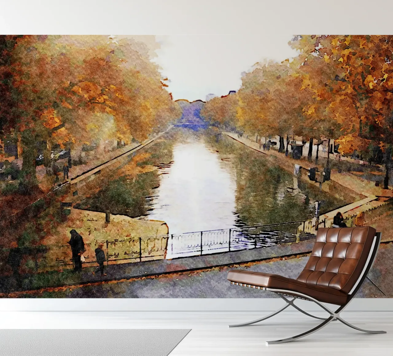Autumn in Paris photo wallpaper by Massimo Frascogna