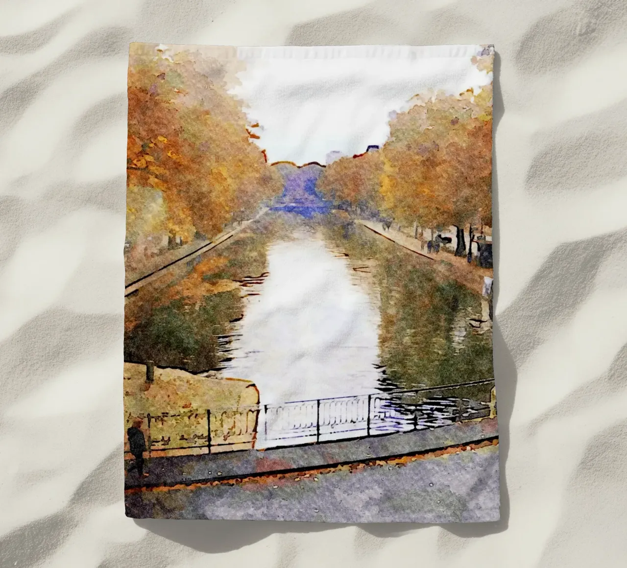Autunno a Parigi telo mare da Massimo Frascogna