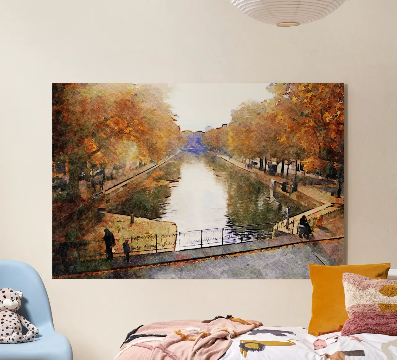Autunno a Parigi plexiglass da Massimo Frascogna