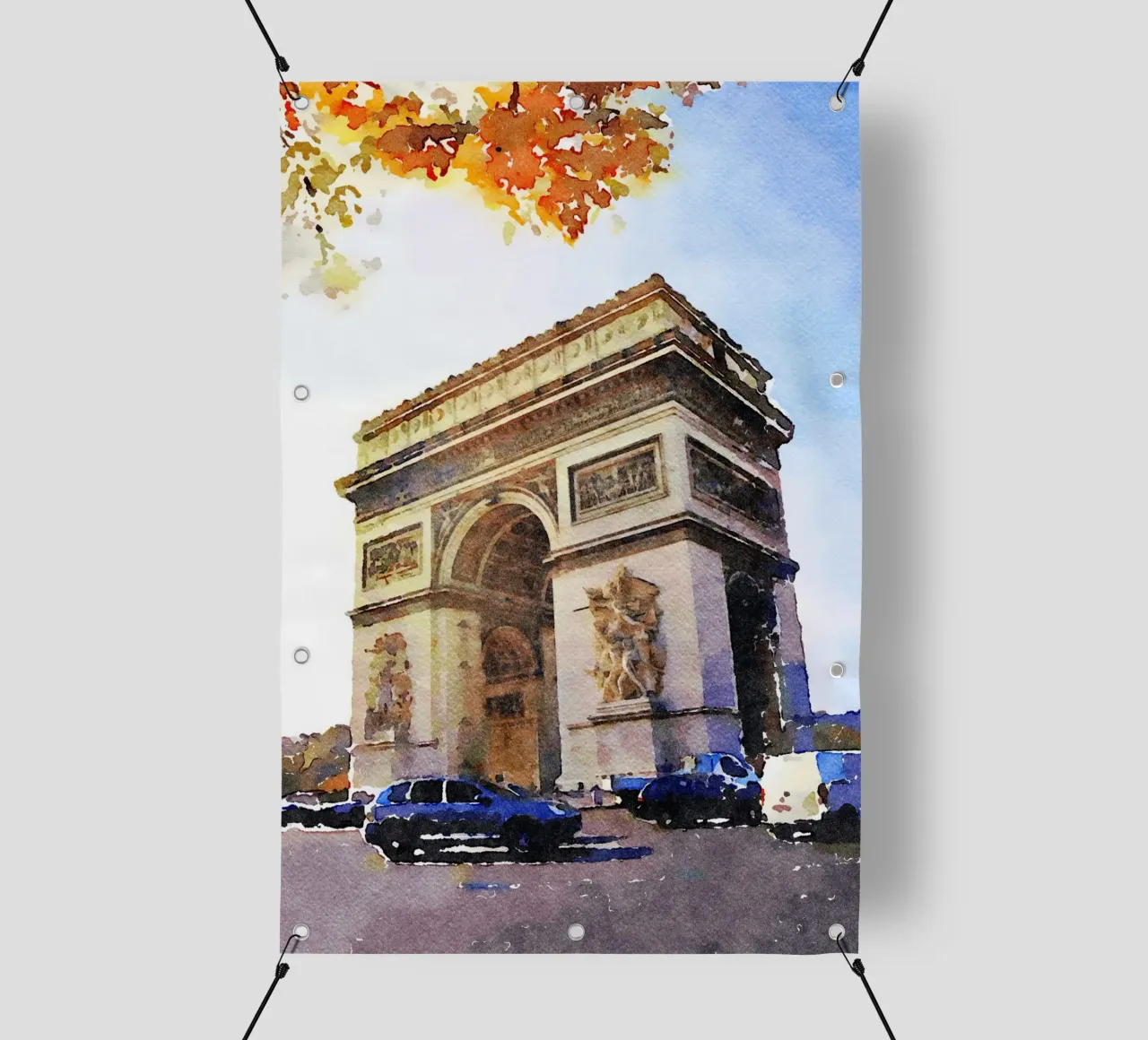 L'arco telo in pvc da Massimo Frascogna