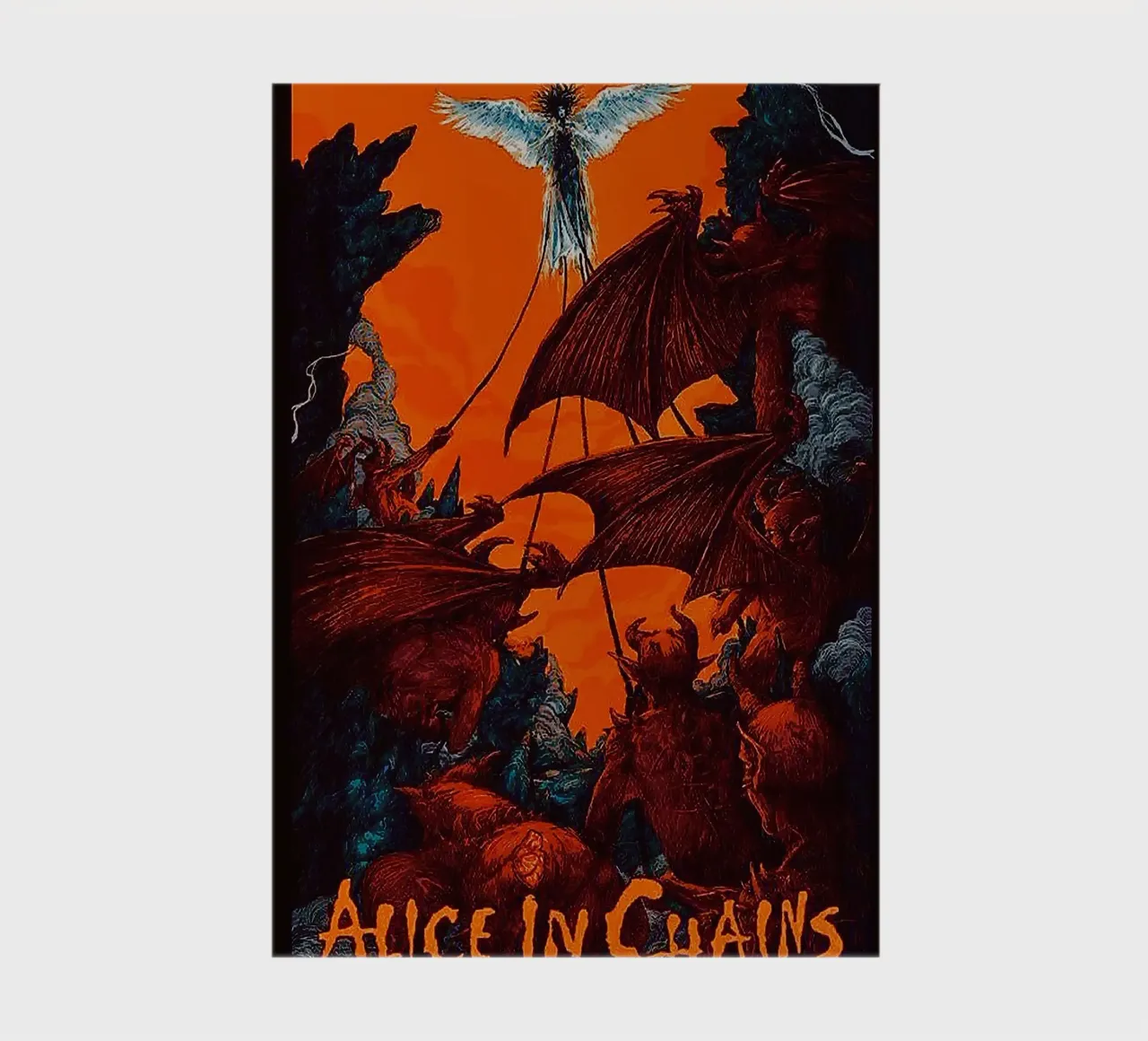 Groupe Alice in Chains carnet de notes de vanhesling
