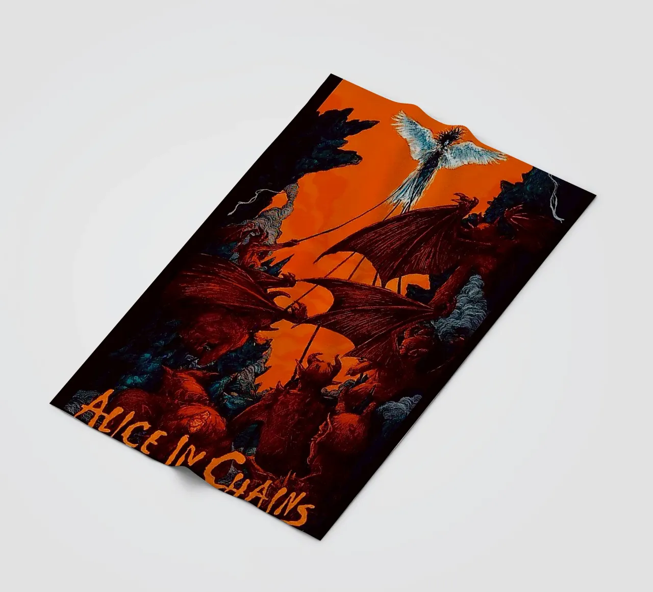 Alice in Chains band coperta in pile da vanhesling