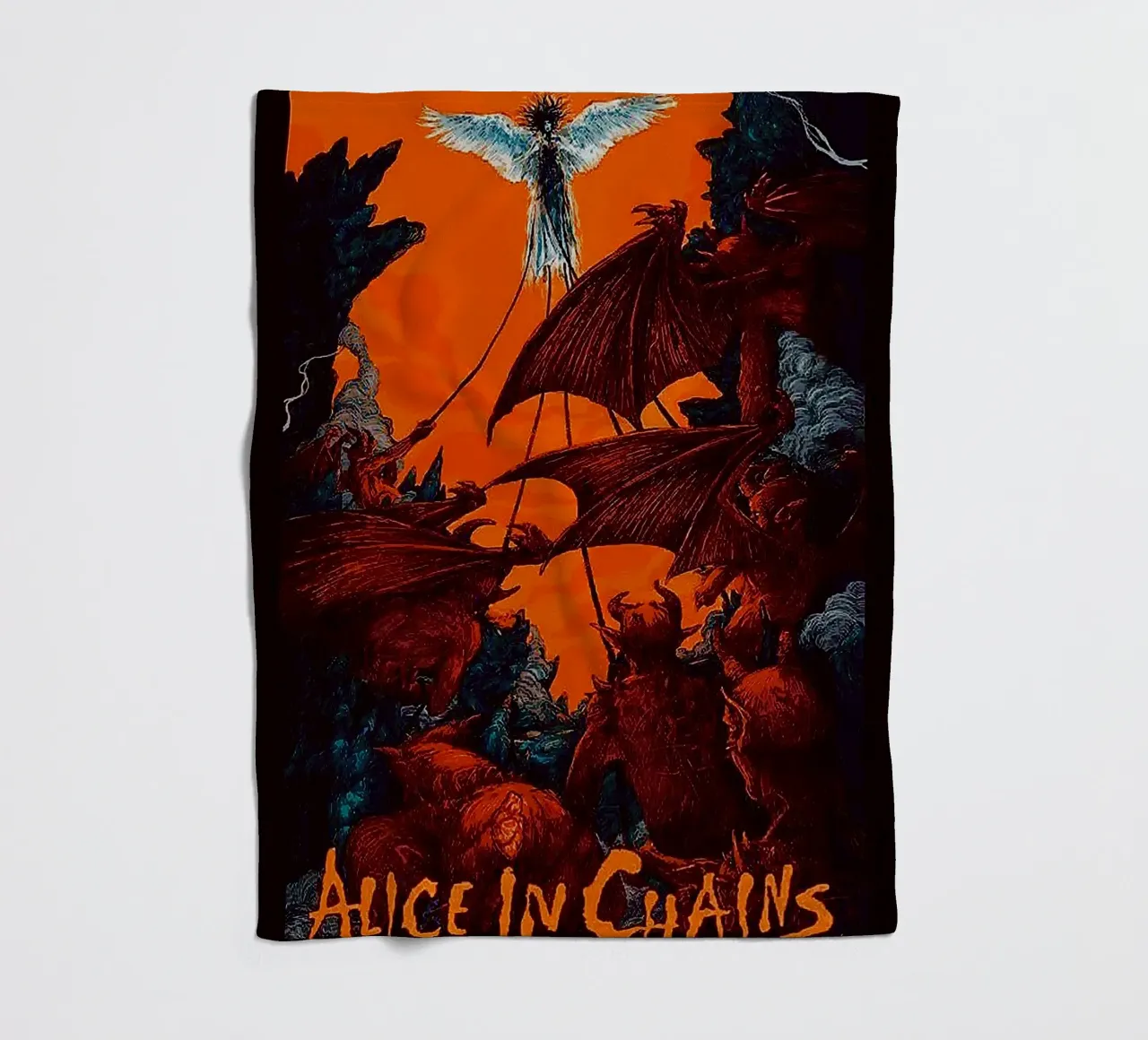 Alice in Chains band coperta in pile da vanhesling