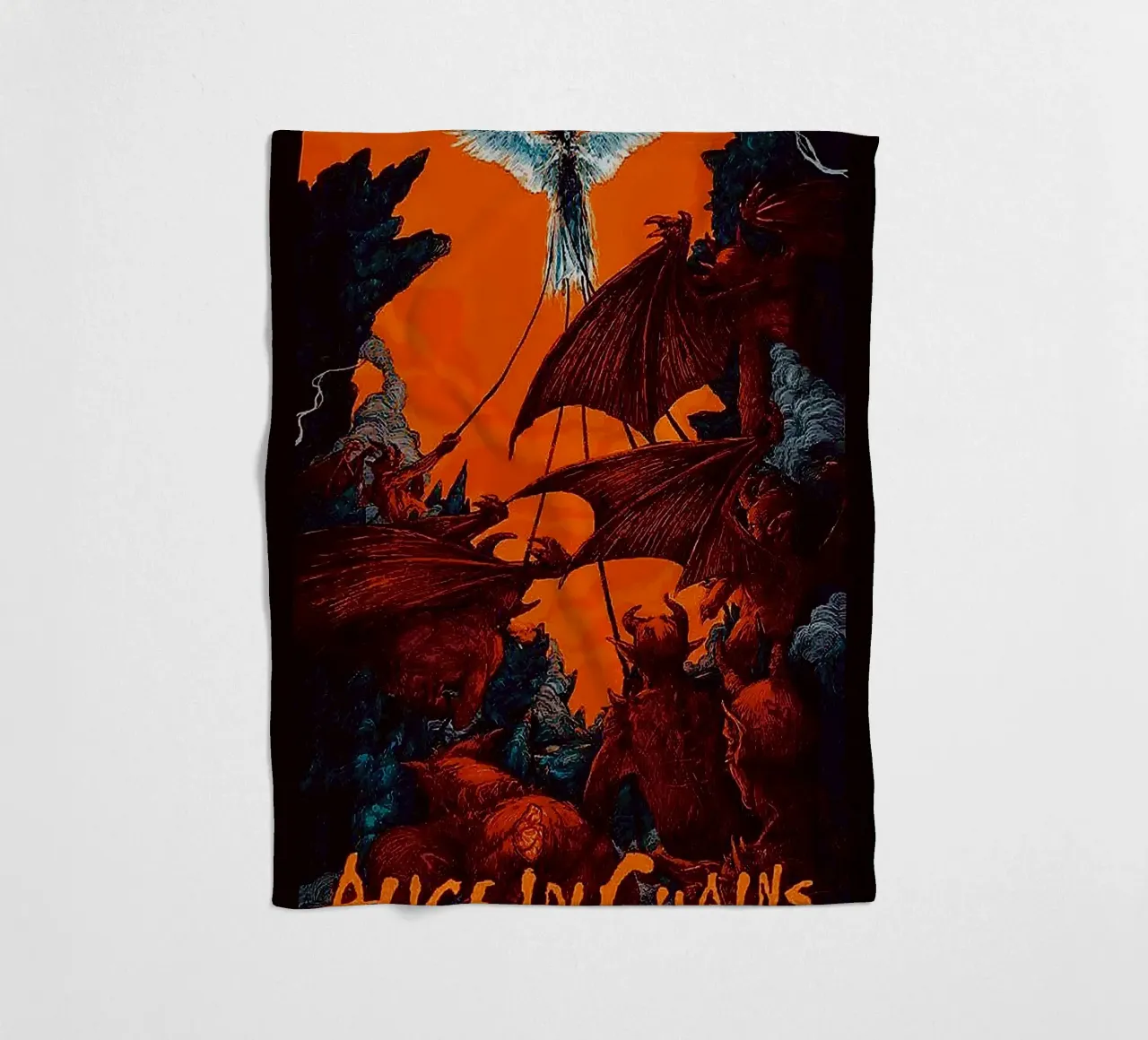 Alice in Chains band coperta in pile da vanhesling