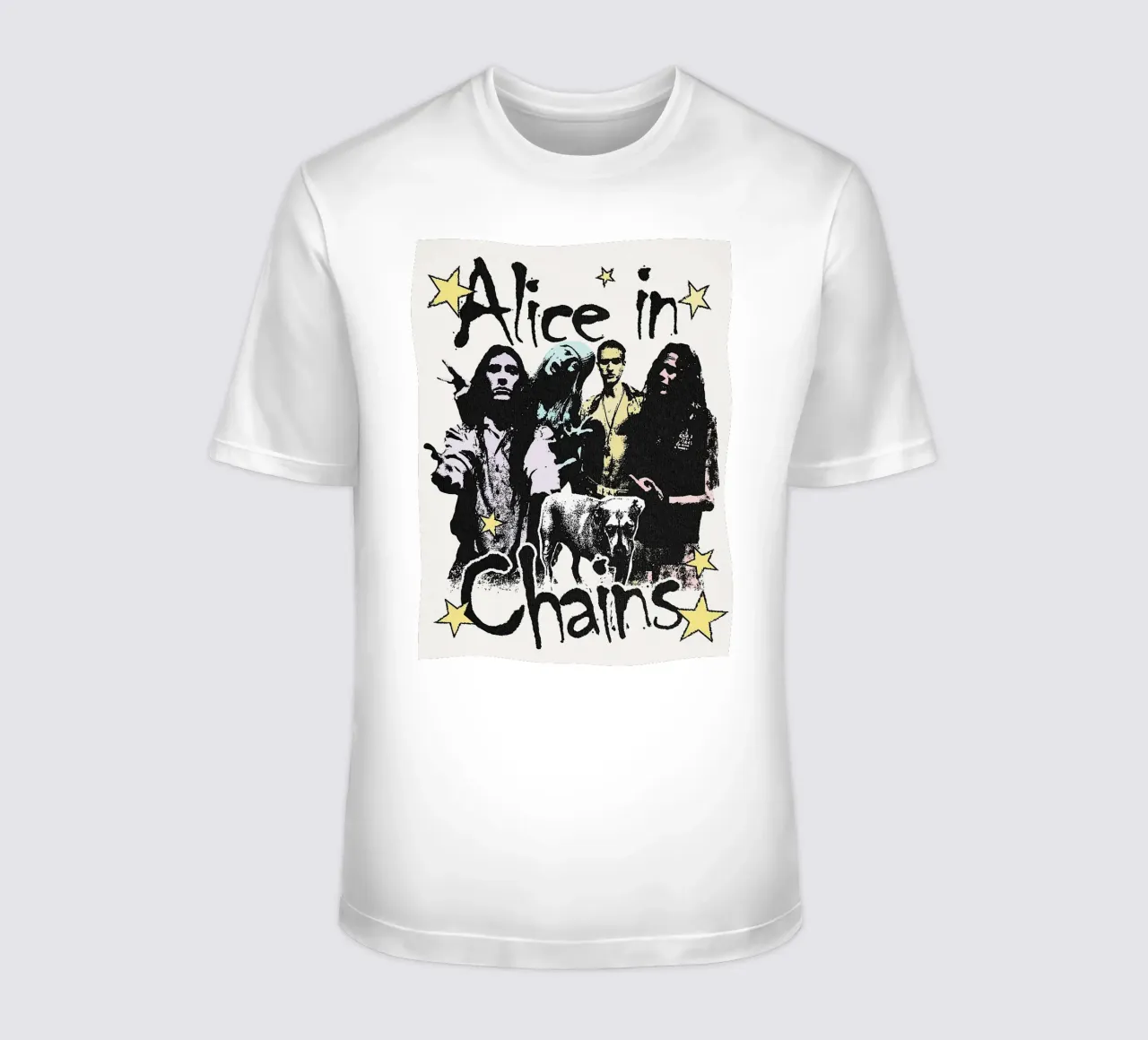Groupe Alice in Chains t-shirt de vanhesling