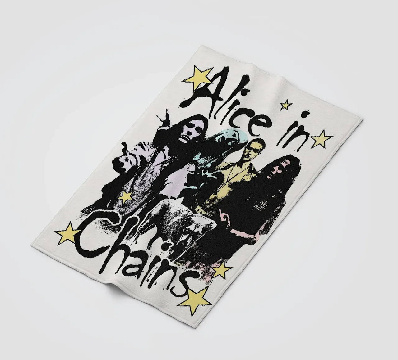 Alice in Chains band coperta in pile da vanhesling