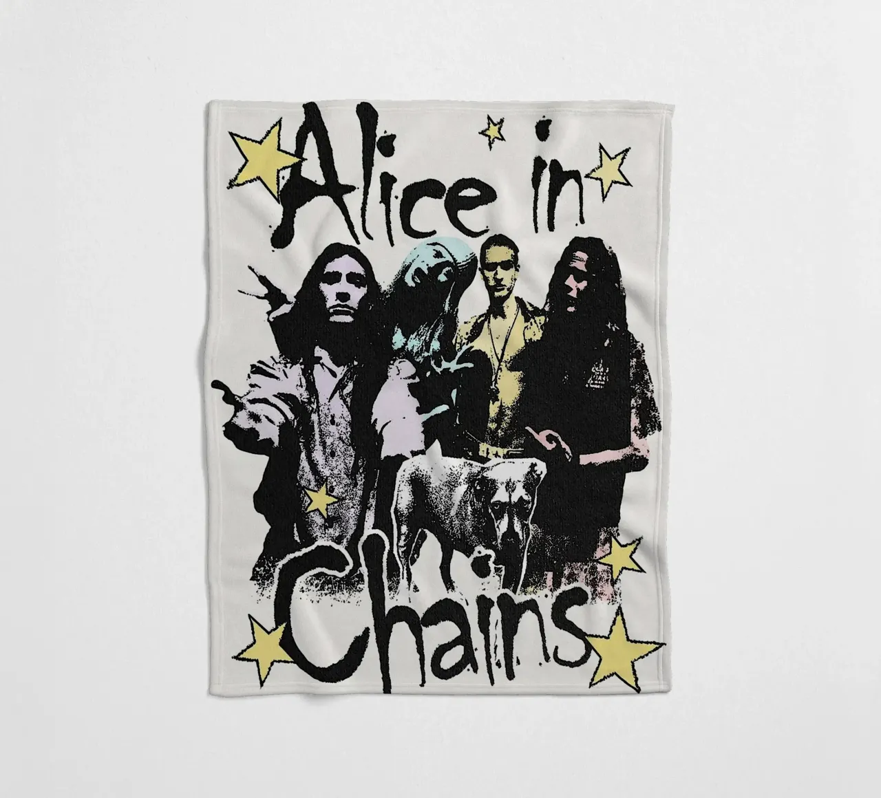 Alice in Chains band coperta in pile da vanhesling