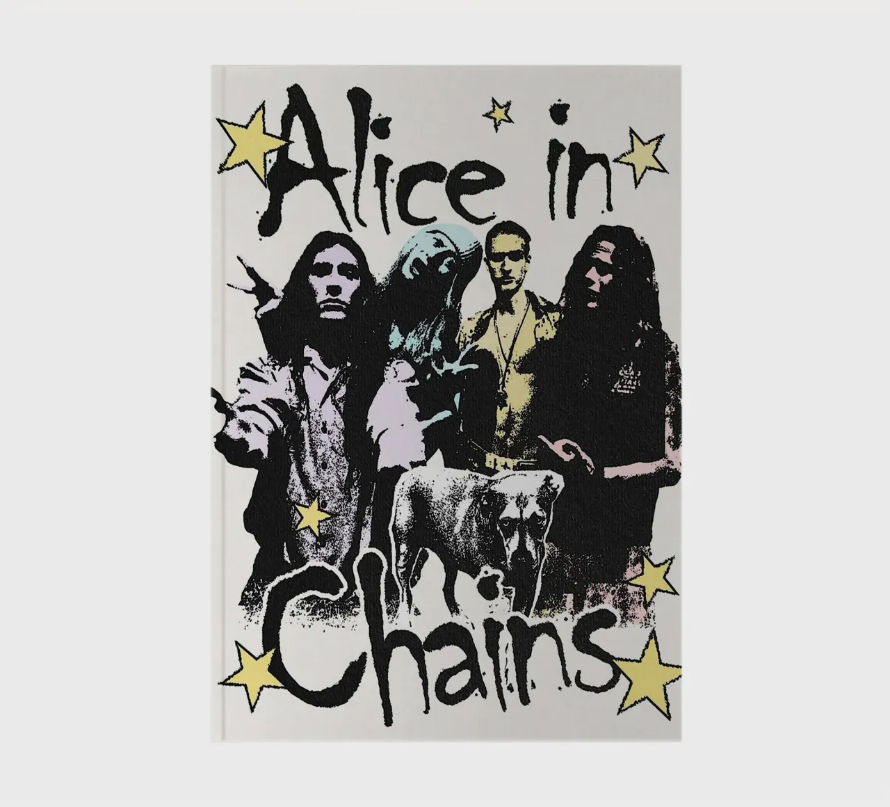 Groupe Alice in Chains carnet de notes de vanhesling