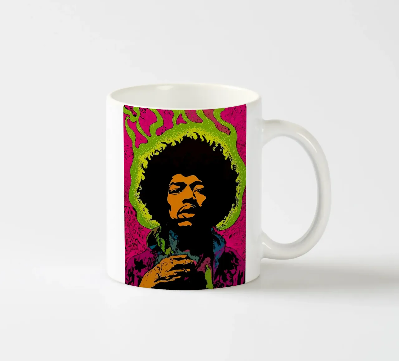 Jimi Hendrix tazza in ceramica da vanhesling