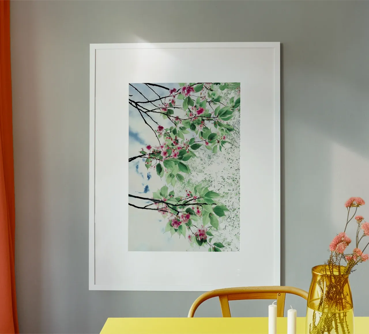 SAKURA - Fiore di ciliegio carta hahnemühle da KISSA STUDIO