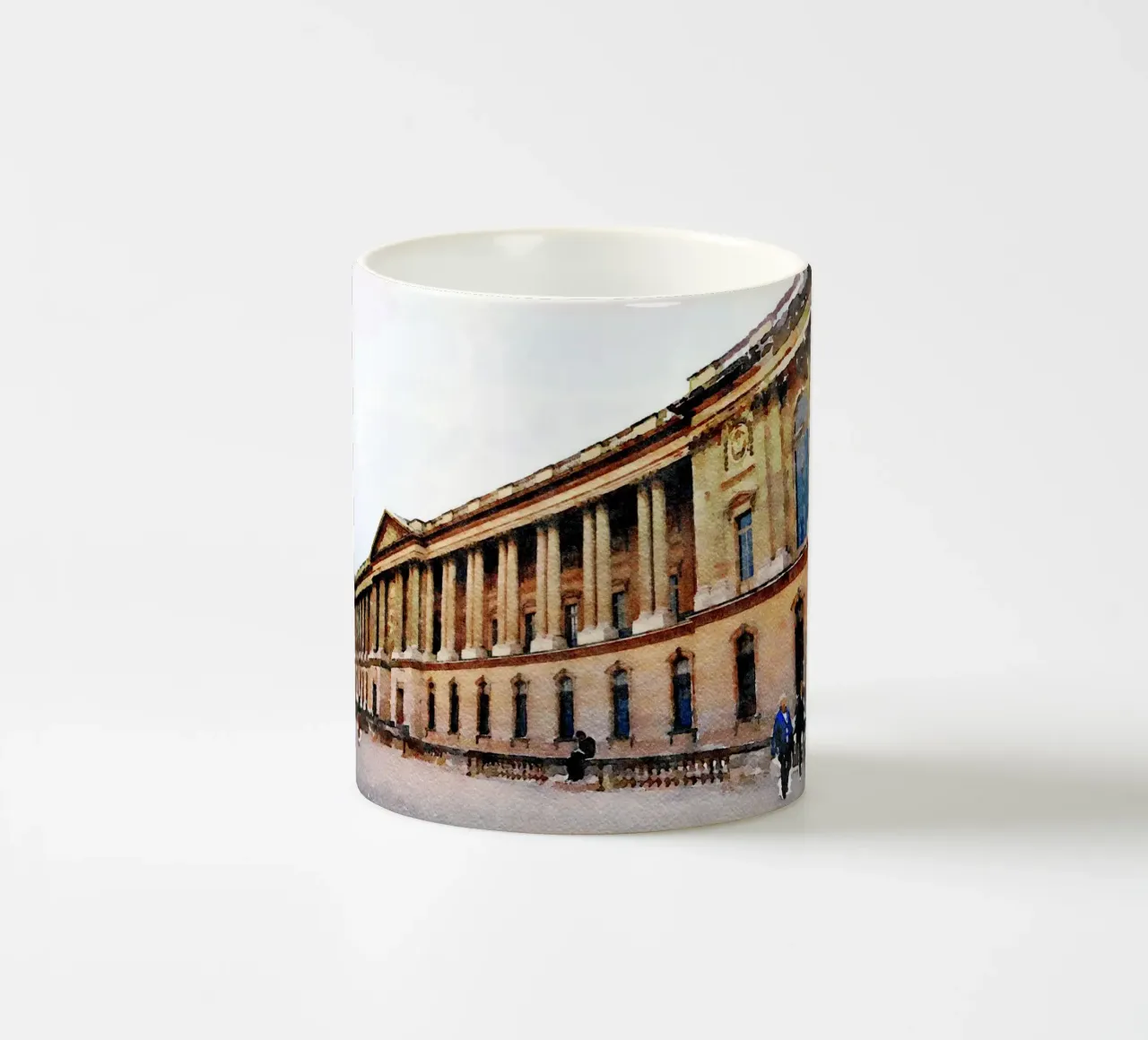 A Parigi tazza in ceramica da Massimo Frascogna