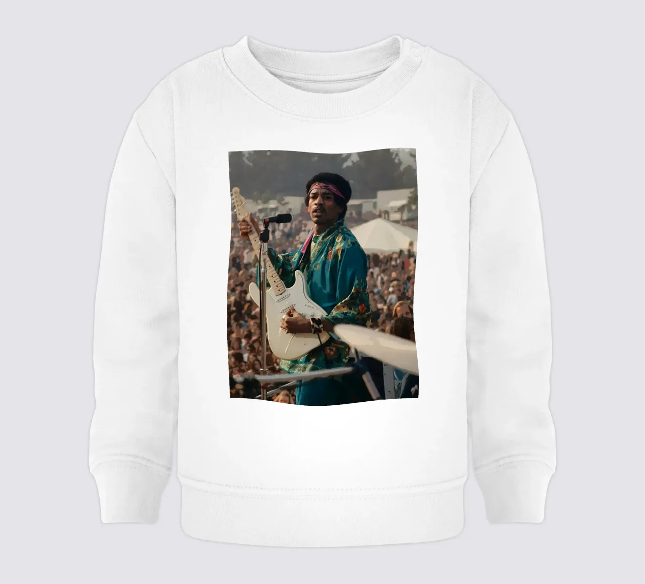 Jimi Hendrix felpa neonato da vanhesling