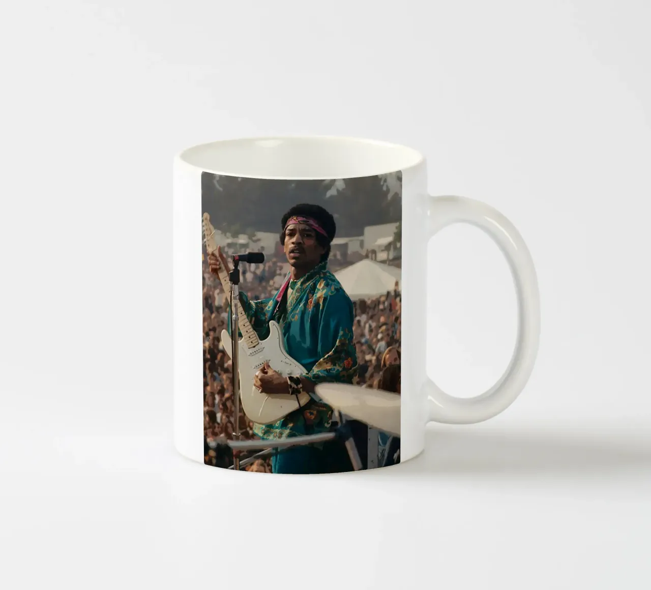 Jimi Hendrix tazza in ceramica da vanhesling