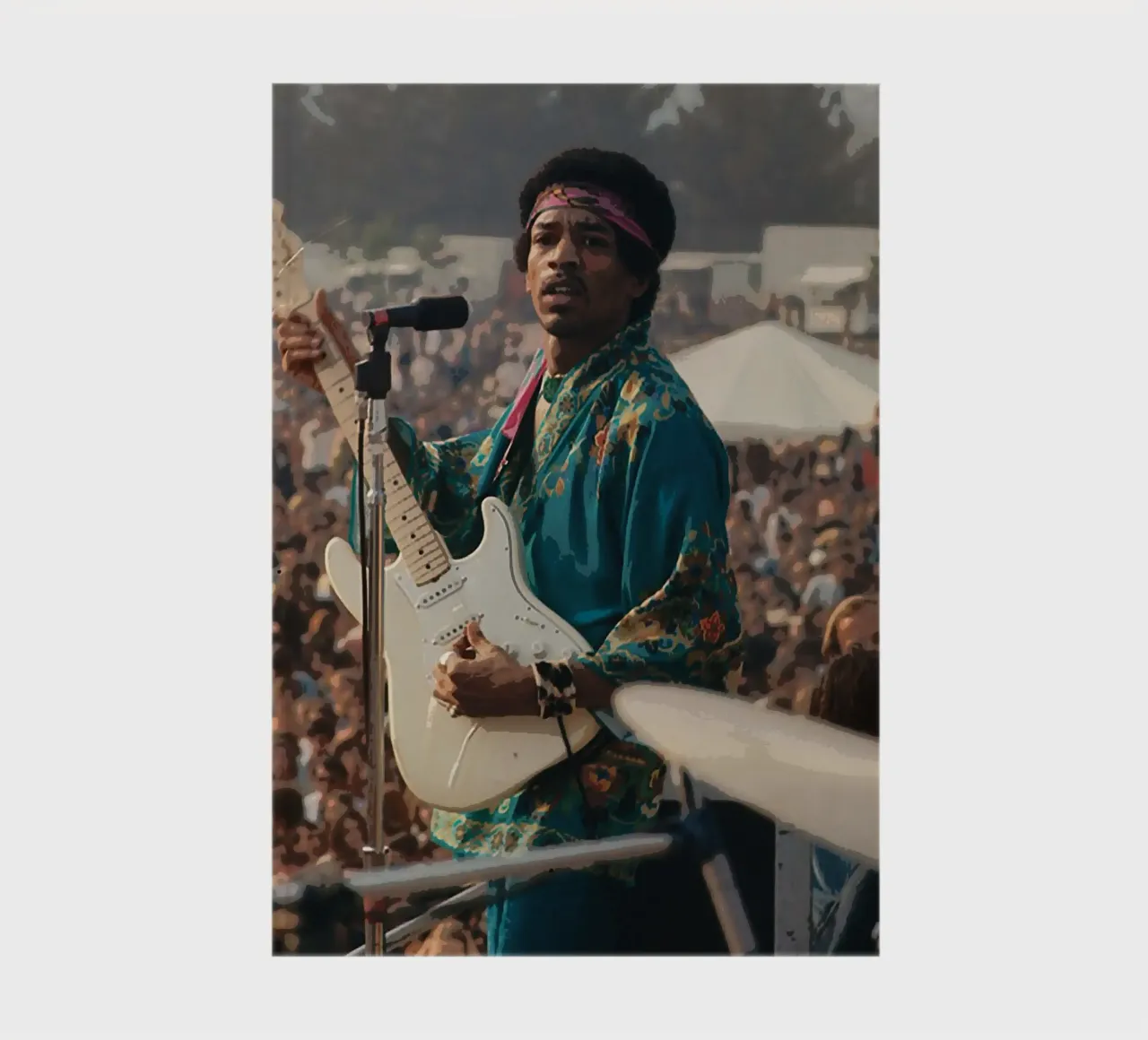 Jimi Hendrix notebook by vanhesling