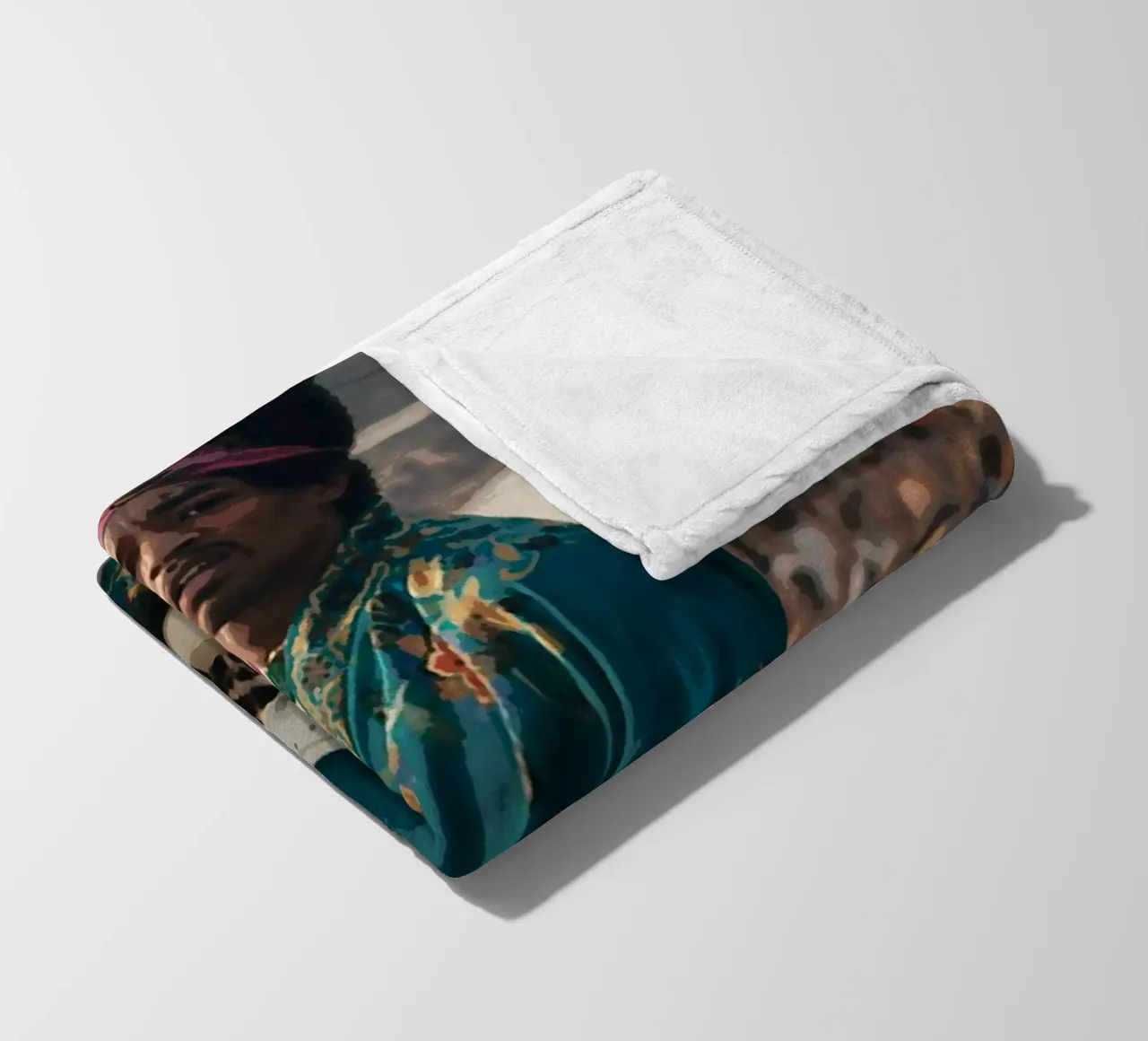 Jimi Hendrix coperta in pile da vanhesling