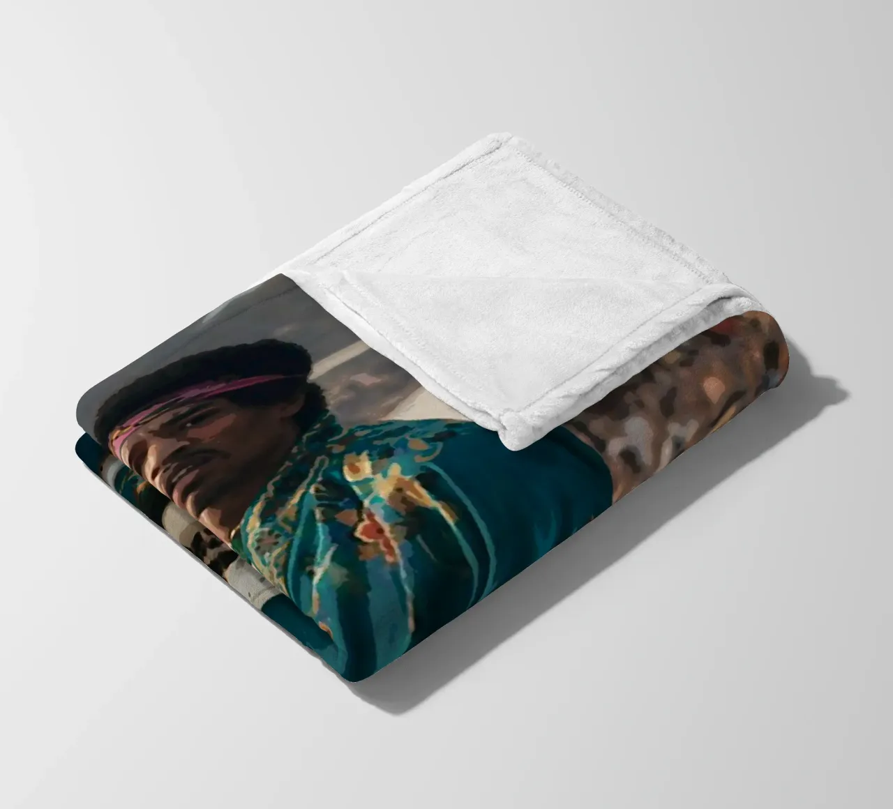 Jimi Hendrix coperta in pile da vanhesling
