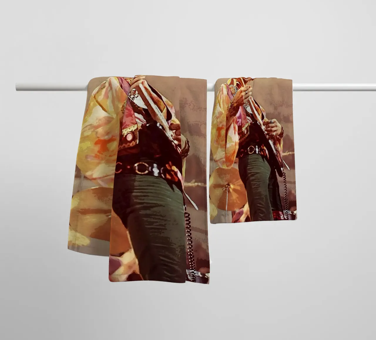 Jimi Hendrix asciugamano da bagno da vanhesling