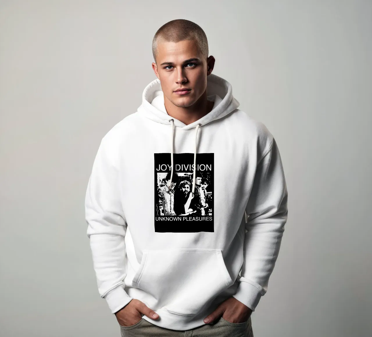 Joy Division Unknown Pleasures 1 Arte felpa con cappuccio da music soul