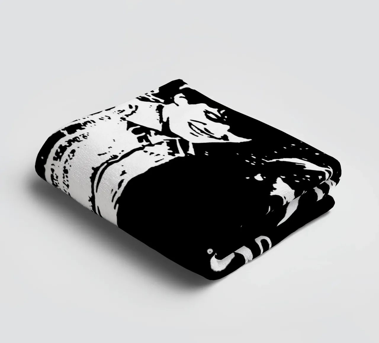 Joy Division Unknown Pleasures 1 Art towel by music soul