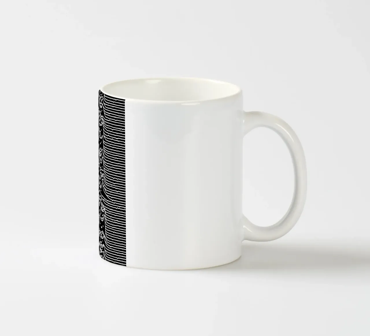 Gatti e onde Joy Division Arte tazza in ceramica da music soul