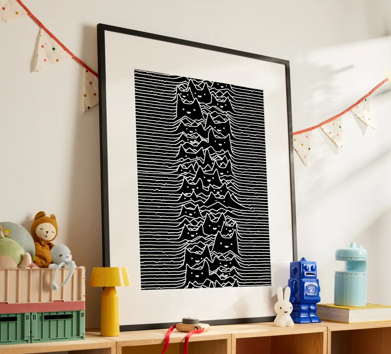Cats And Waves Joy Division Kunst Hahnemühle von music soul