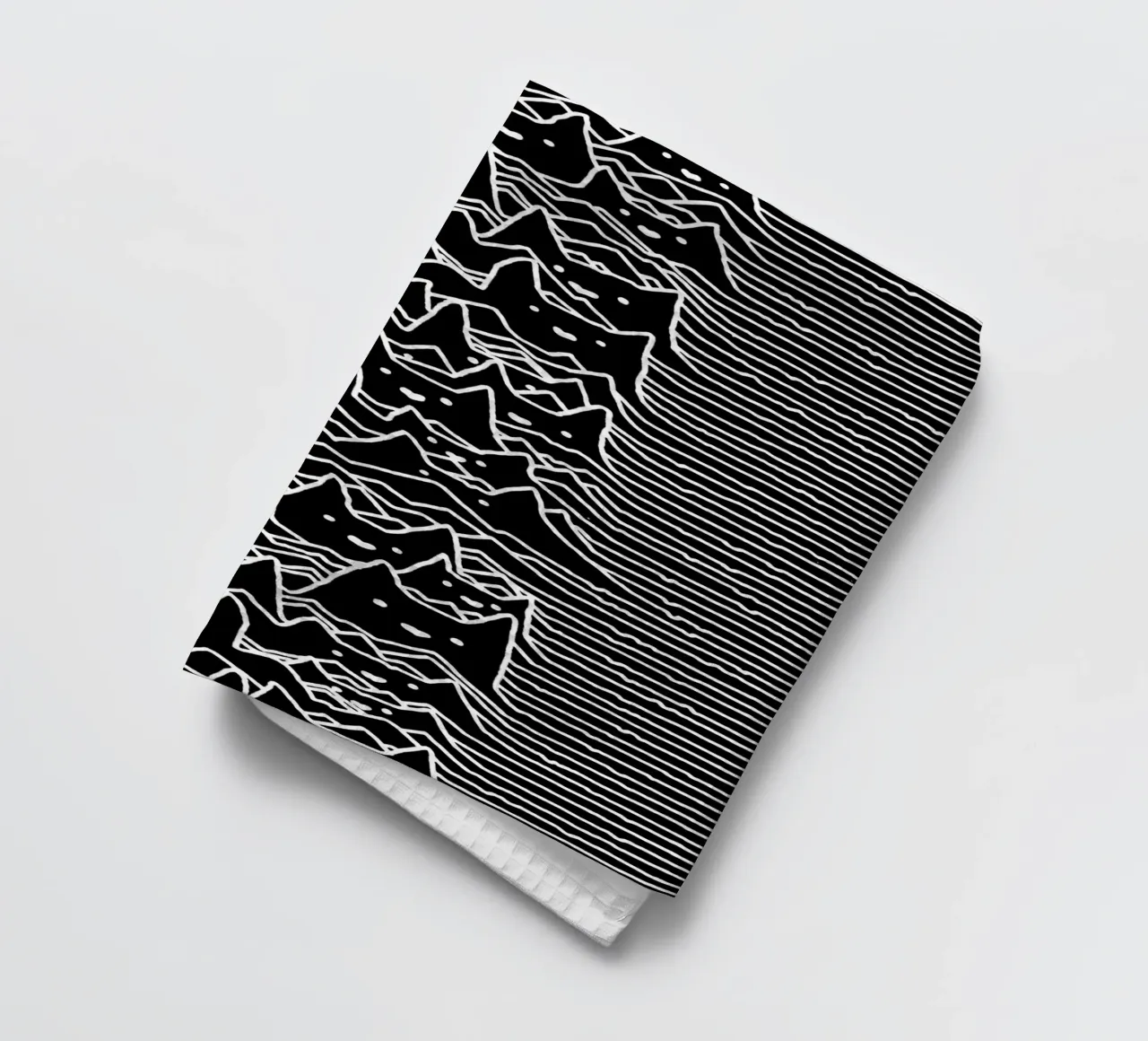 Cats And Waves Joy Division Art torchon de music soul