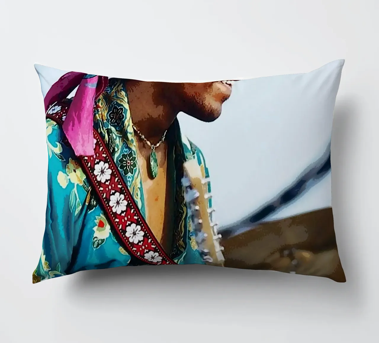Jimi Hendrix cuscino da vanhesling