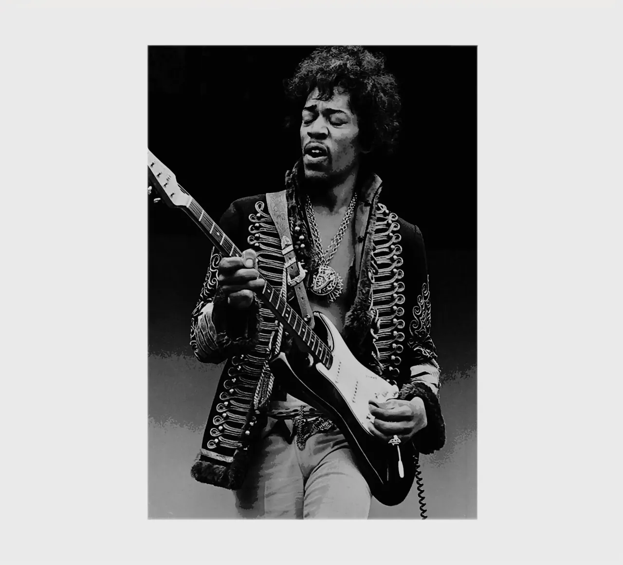 Jimi Hendrix notebook by vanhesling
