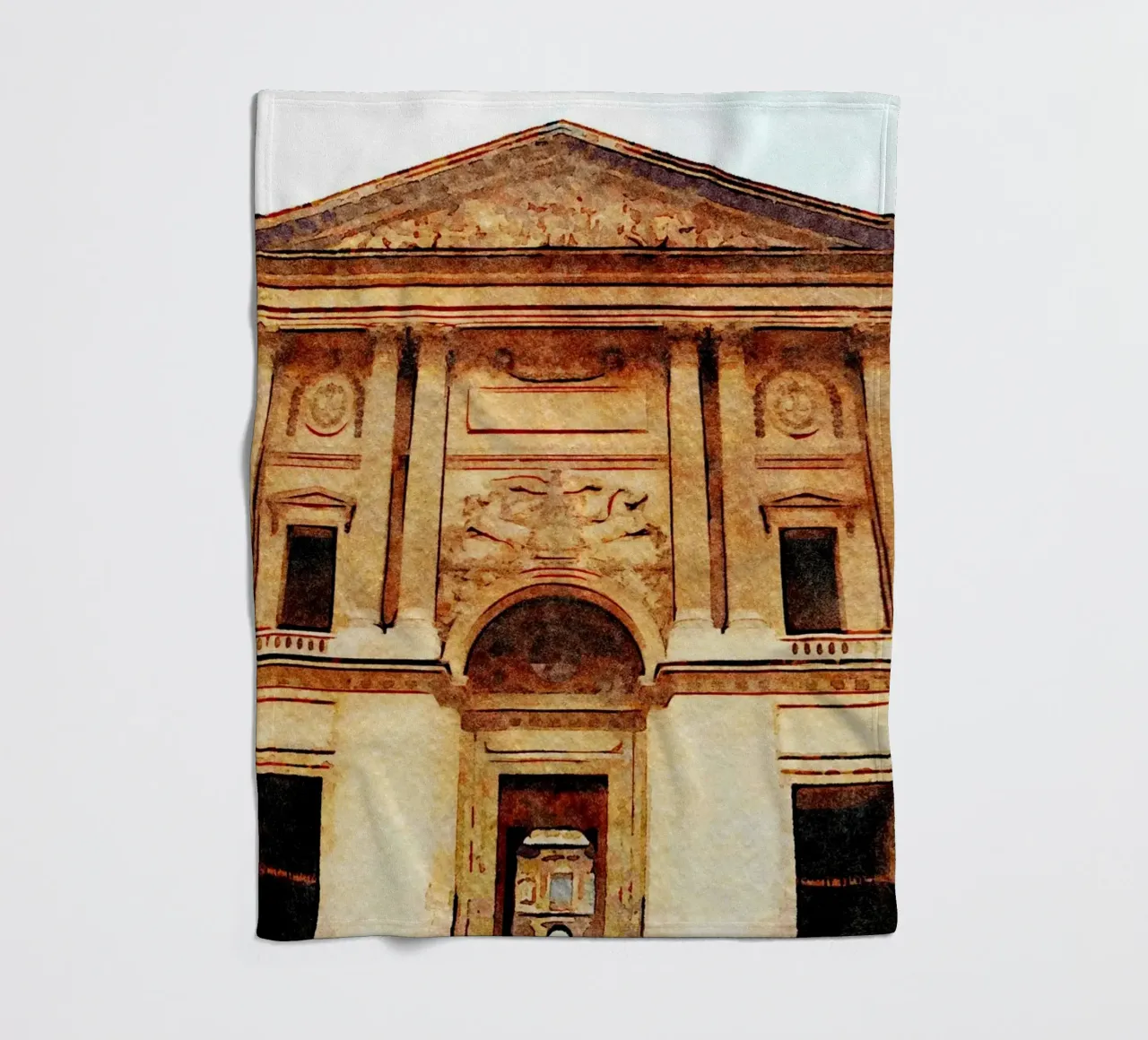 Parigi coperta in pile da Massimo Frascogna