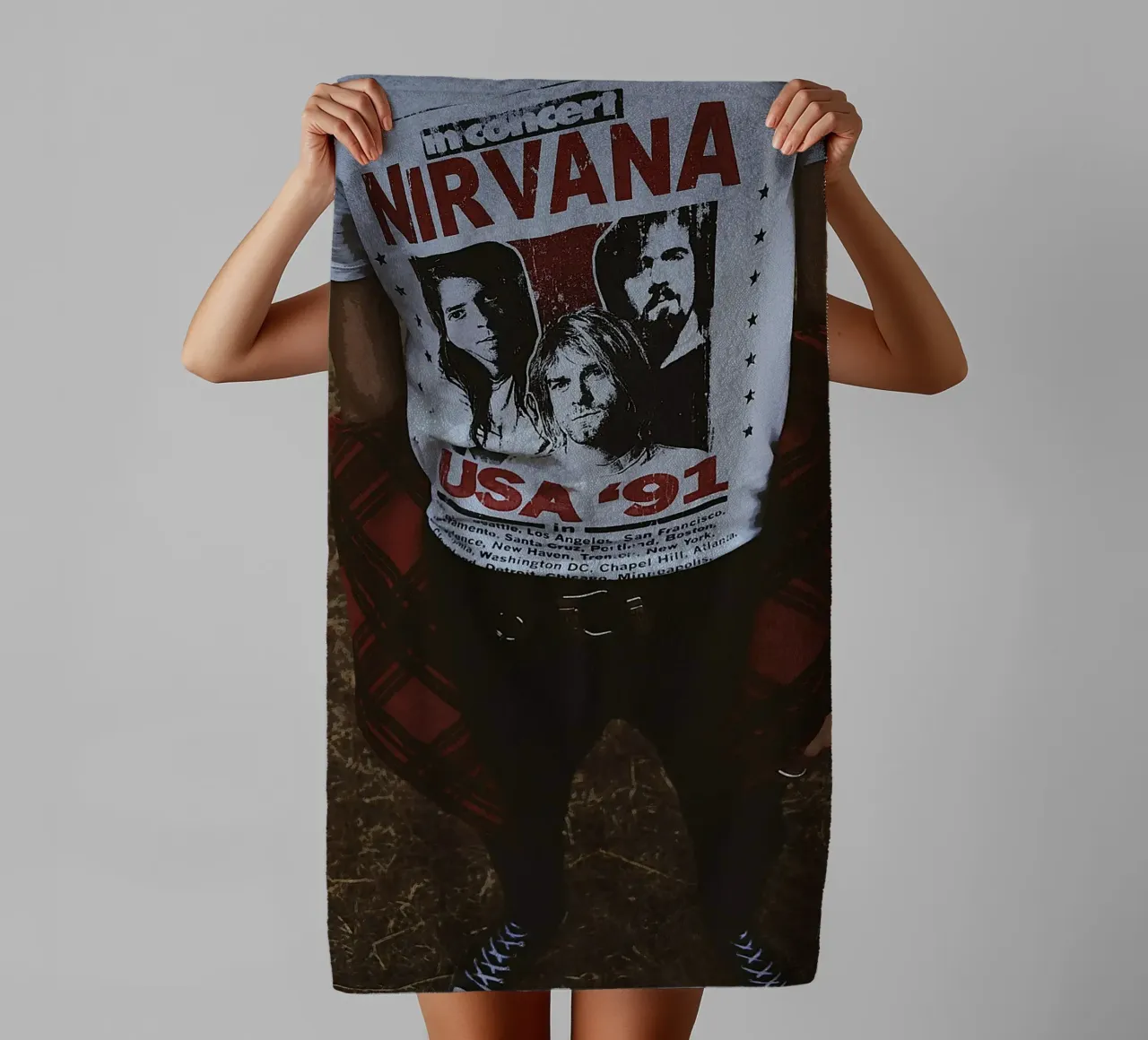 groupe nirvana serviette de bain de vanhesling