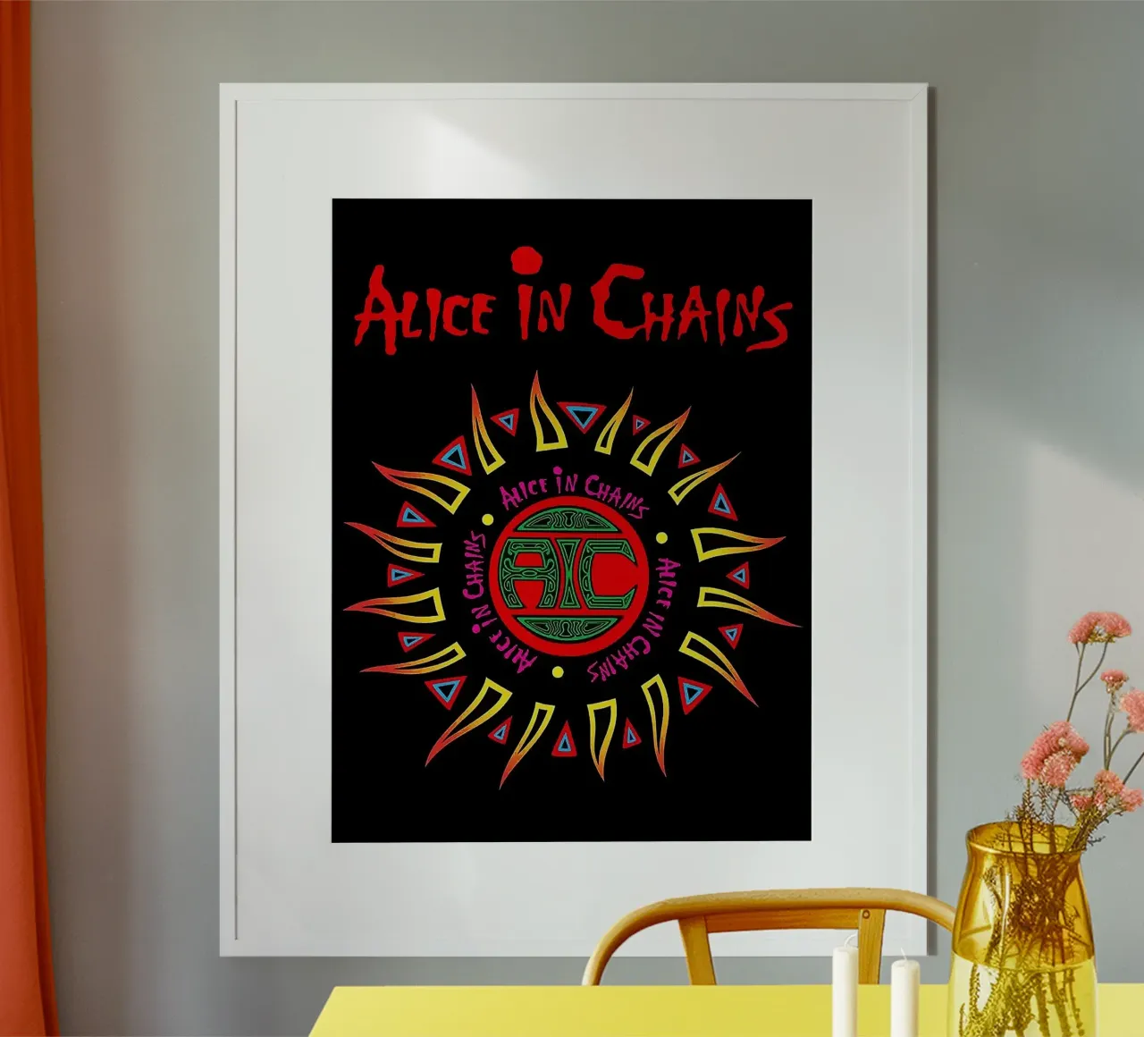 Alice in Chains carta hahnemühle da vanhesling