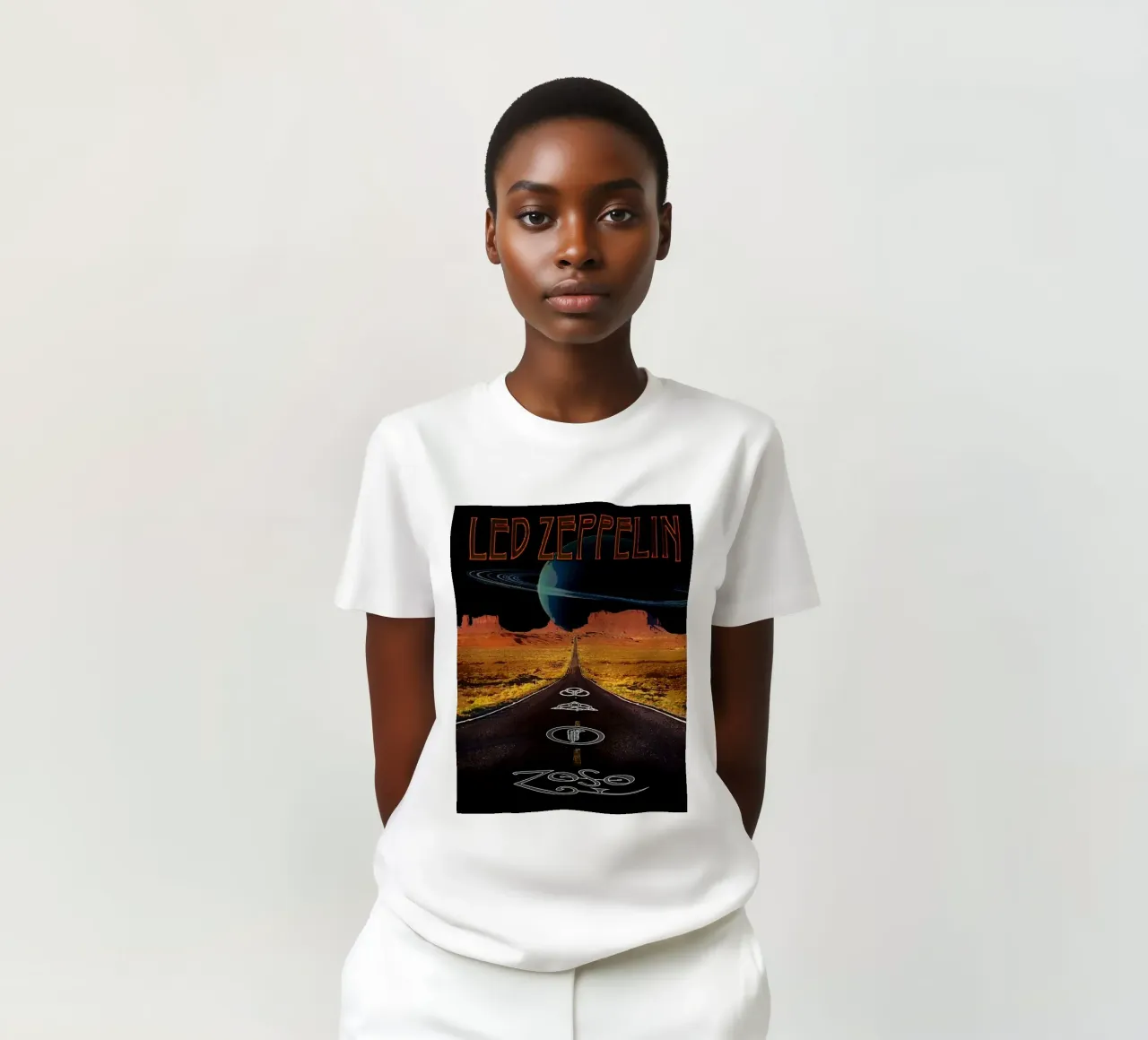 Le groupe Led Zeppelin t-shirt de vanhesling