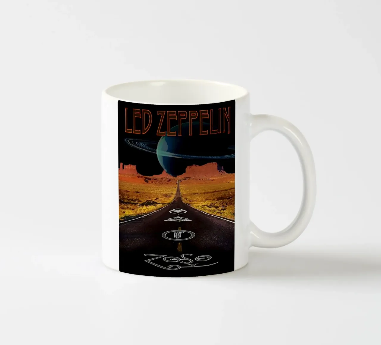 Le groupe Led Zeppelin mug en céramique de vanhesling
