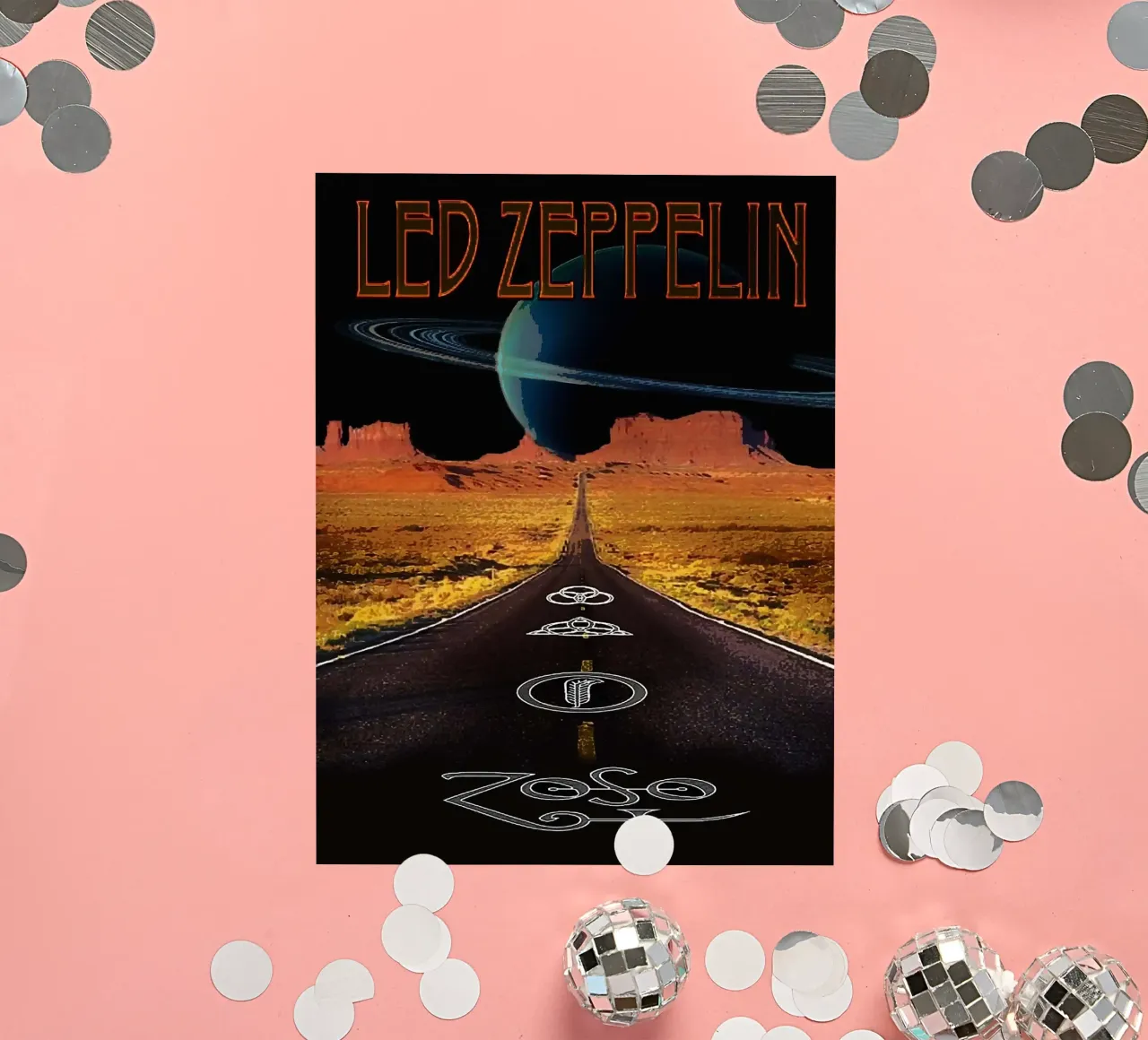 Le groupe Led Zeppelin autocollant de vanhesling