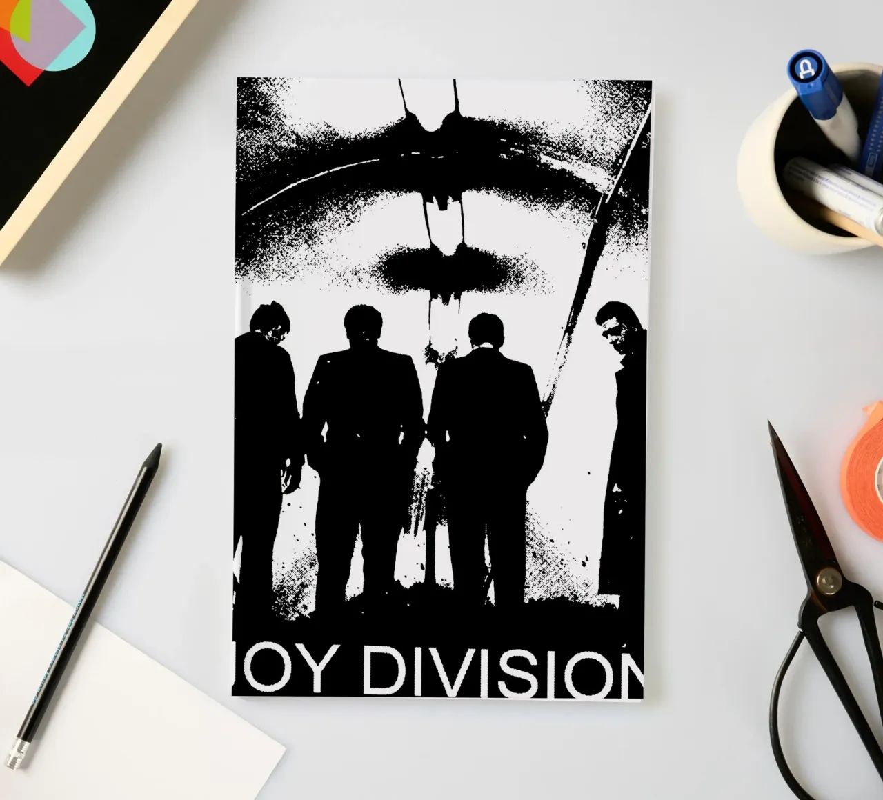 Joy Division Art notebook by music soul