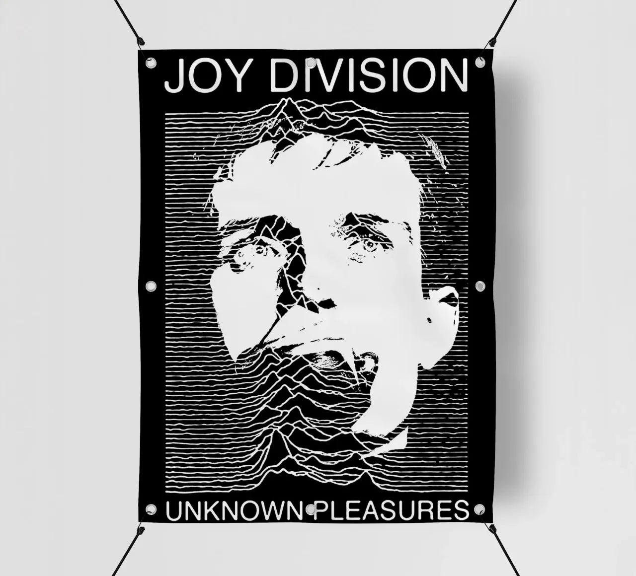 ian curtis joy division mountains art telo in pvc da music soul
