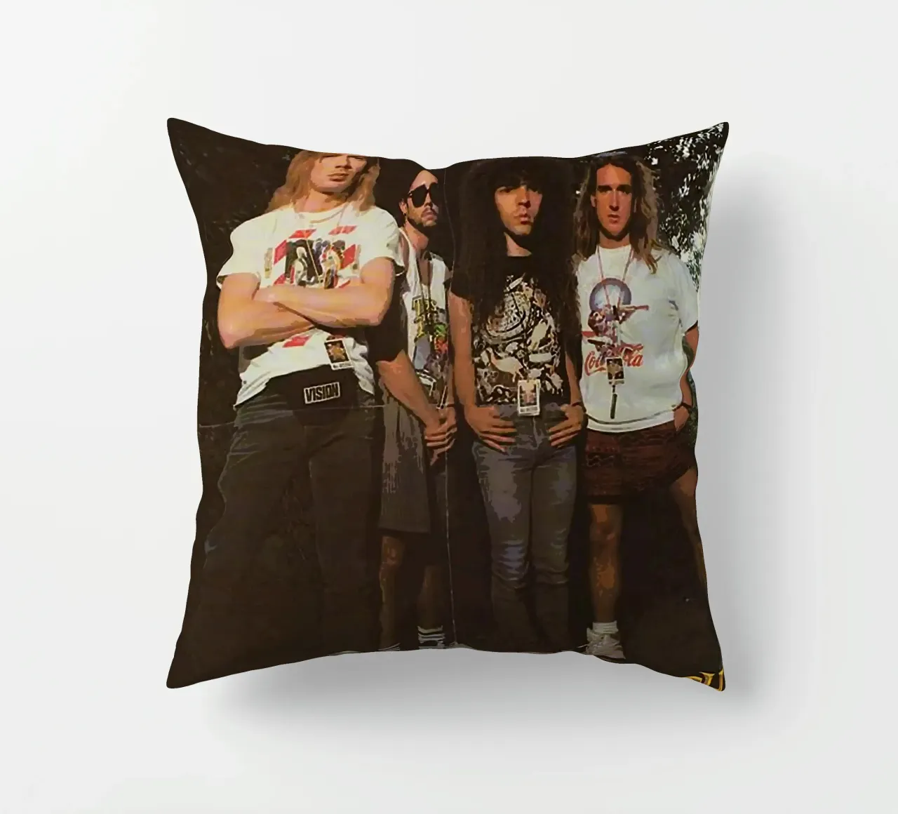 megadeth band cuscino da vanhesling