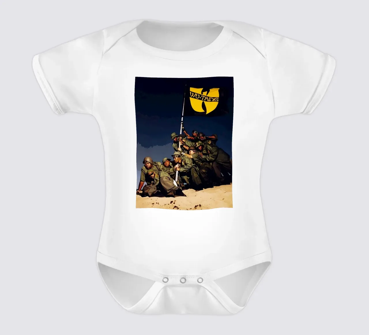 Wu-Tang Clan body neonato maniche corte da vanhesling