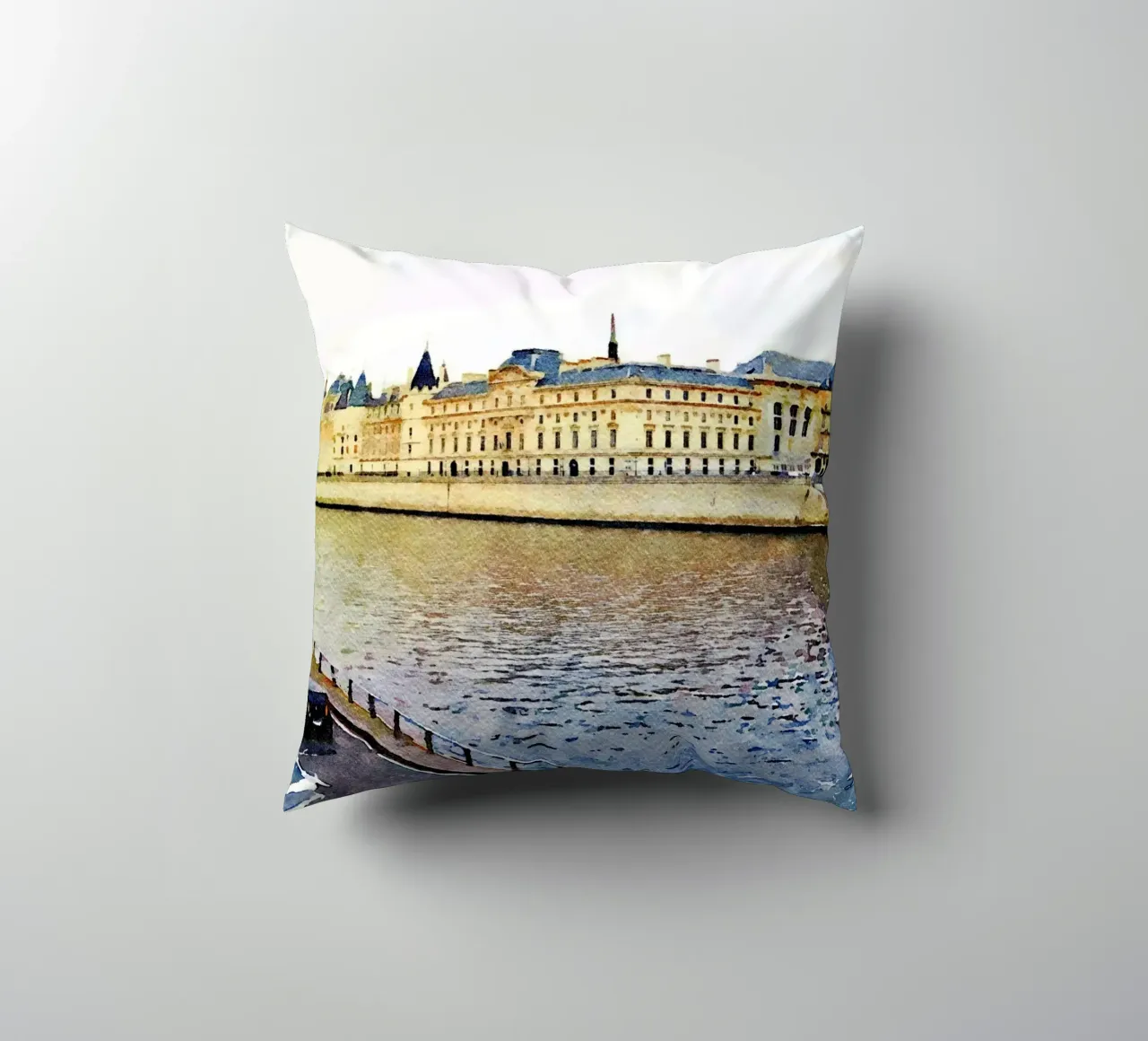 A Parigi cuscino da Massimo Frascogna