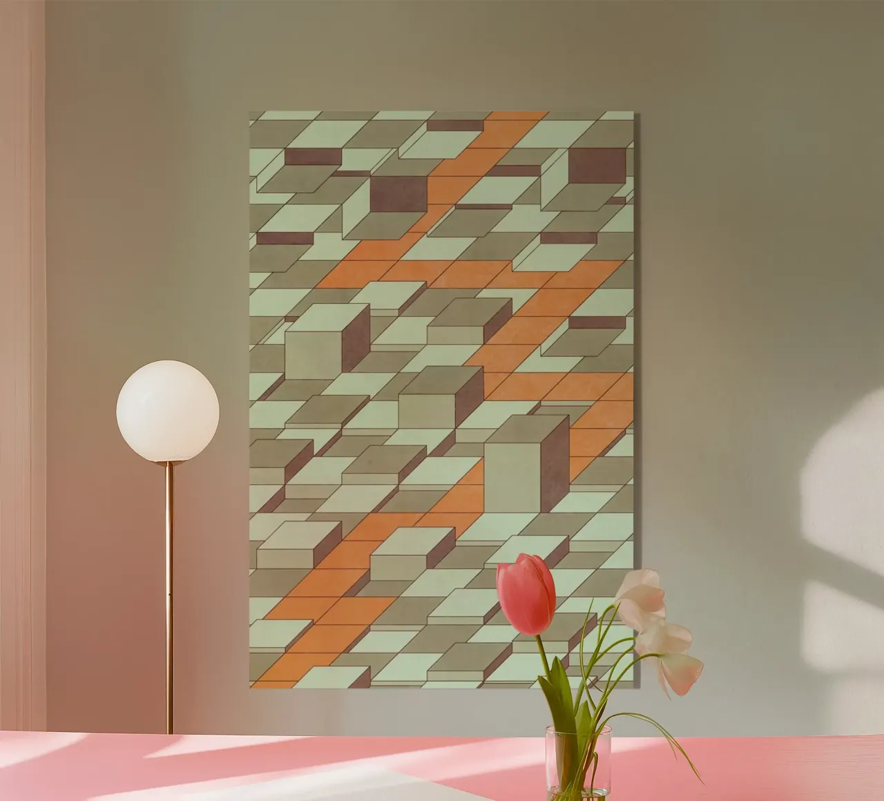 Upsidedown I plexiglass da Metron