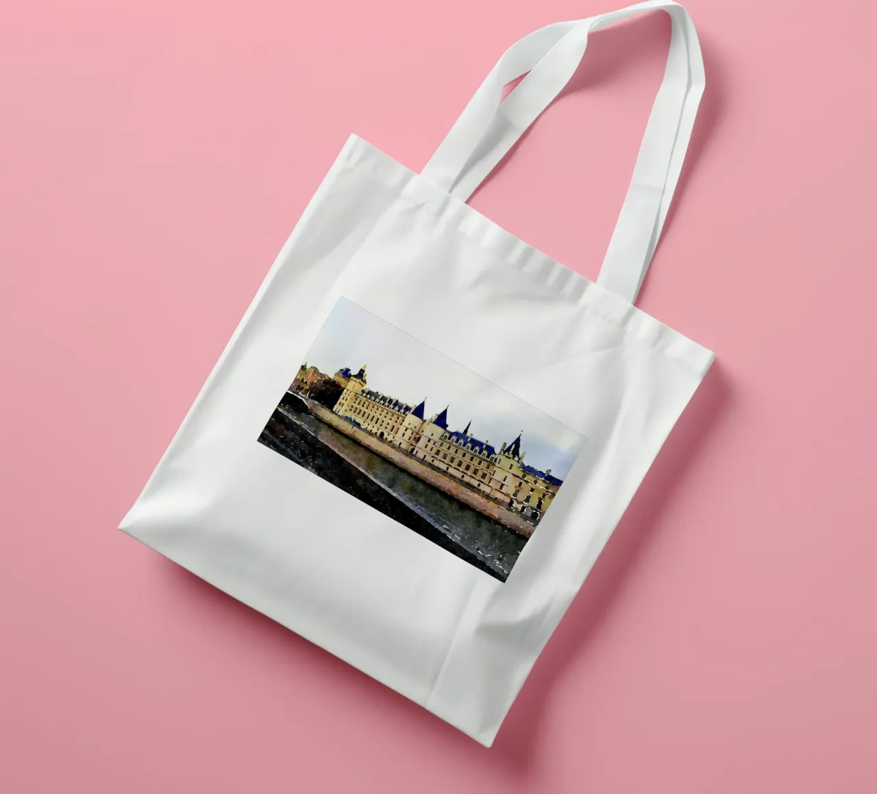 A Parigi borsa in juta da Massimo Frascogna