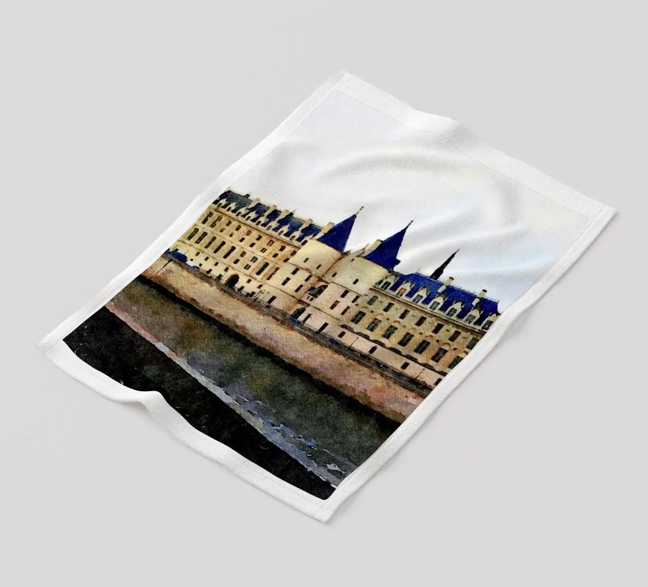 In Paris fleece blanket by Massimo Frascogna