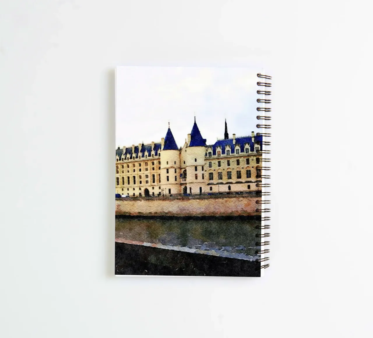In Paris spiral notebook by Massimo Frascogna