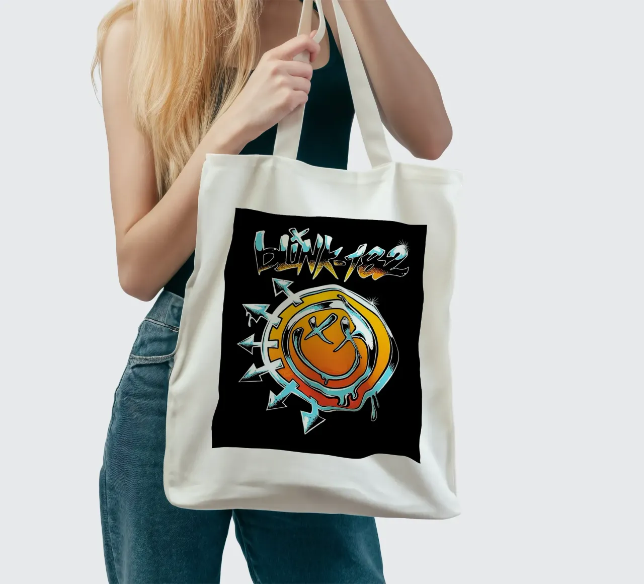 Blink-182 band tote bag by vanhesling