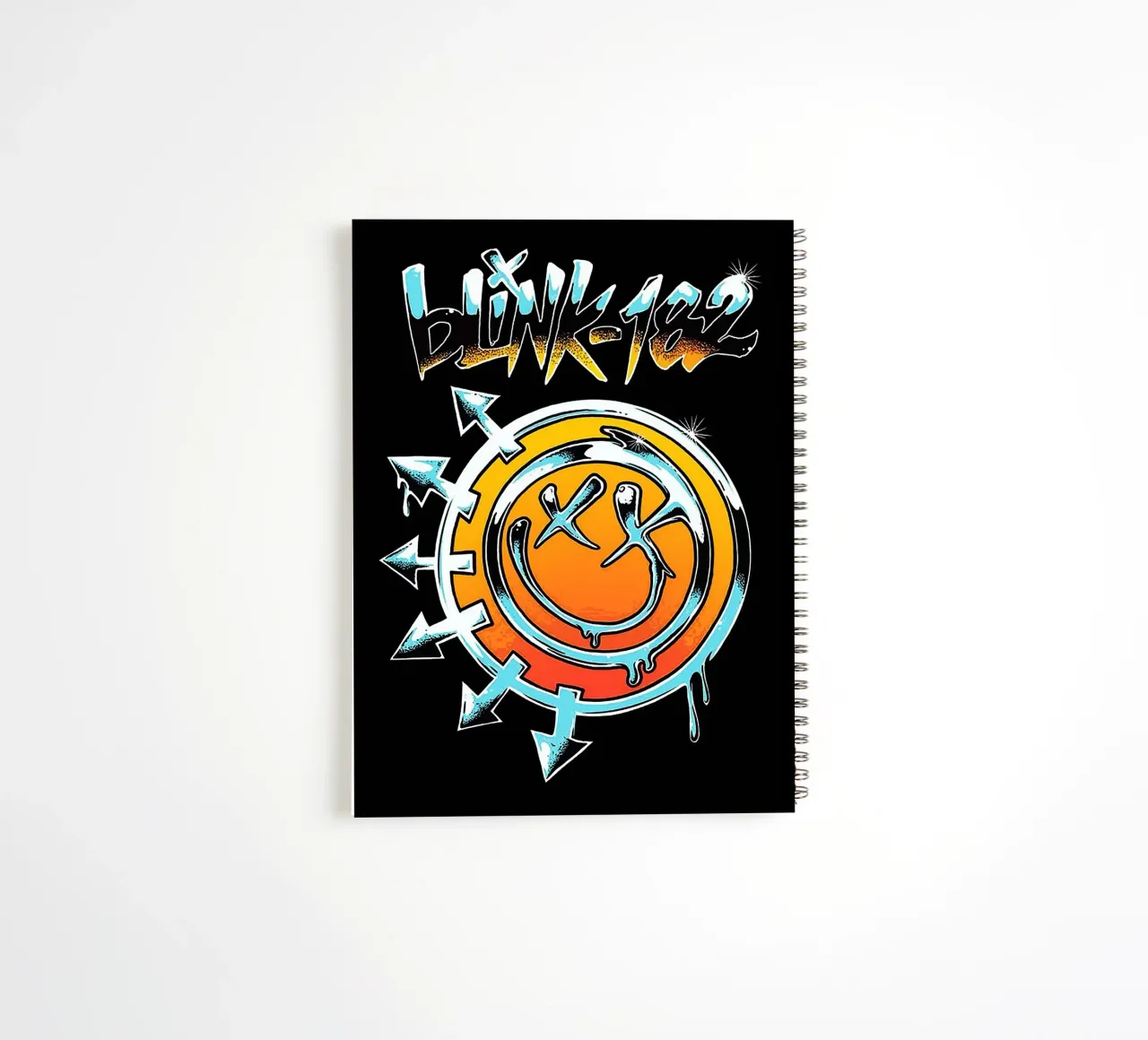 Blink-182 band spiral notebook by vanhesling