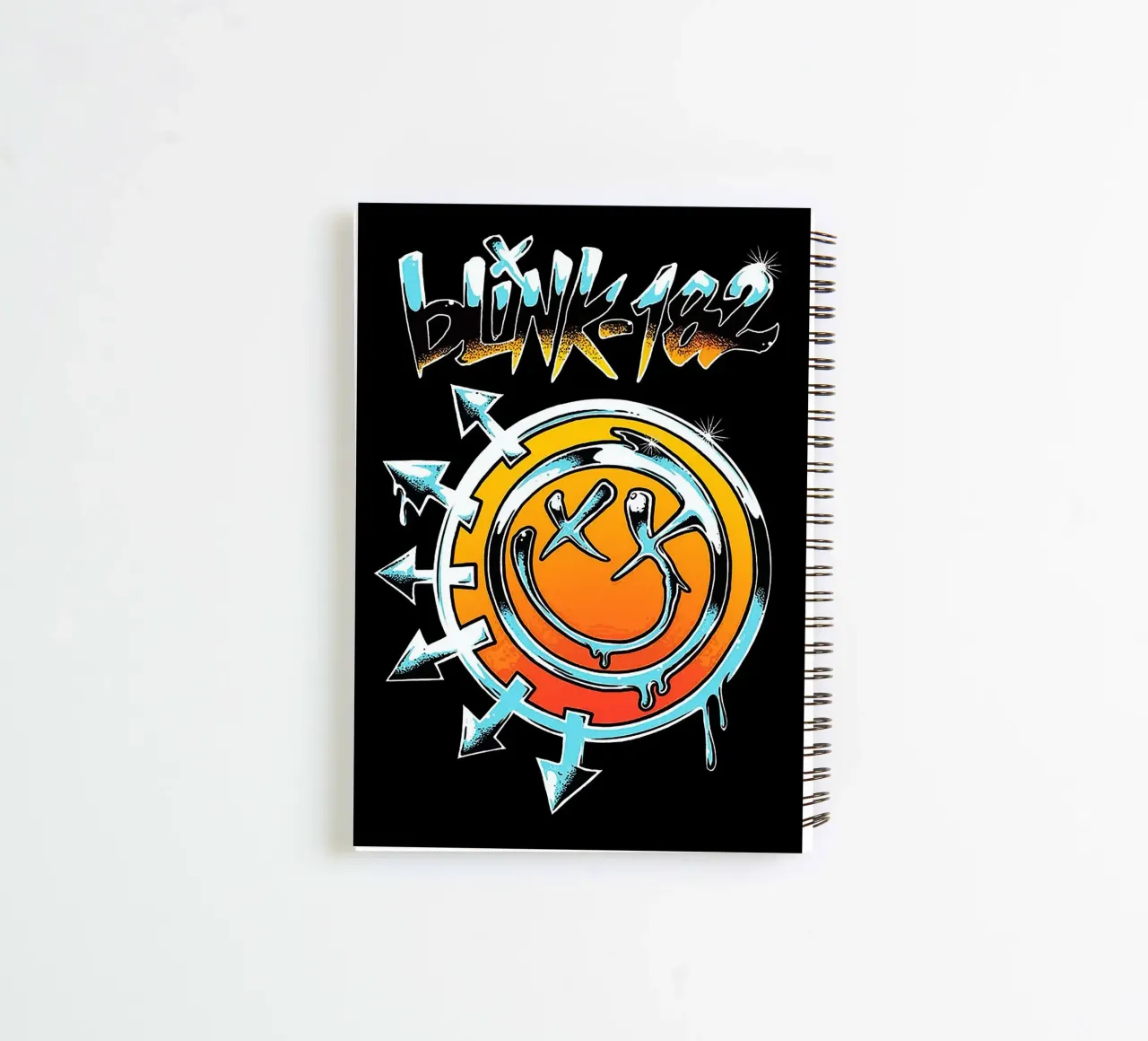 Blink-182 band spiral notebook by vanhesling