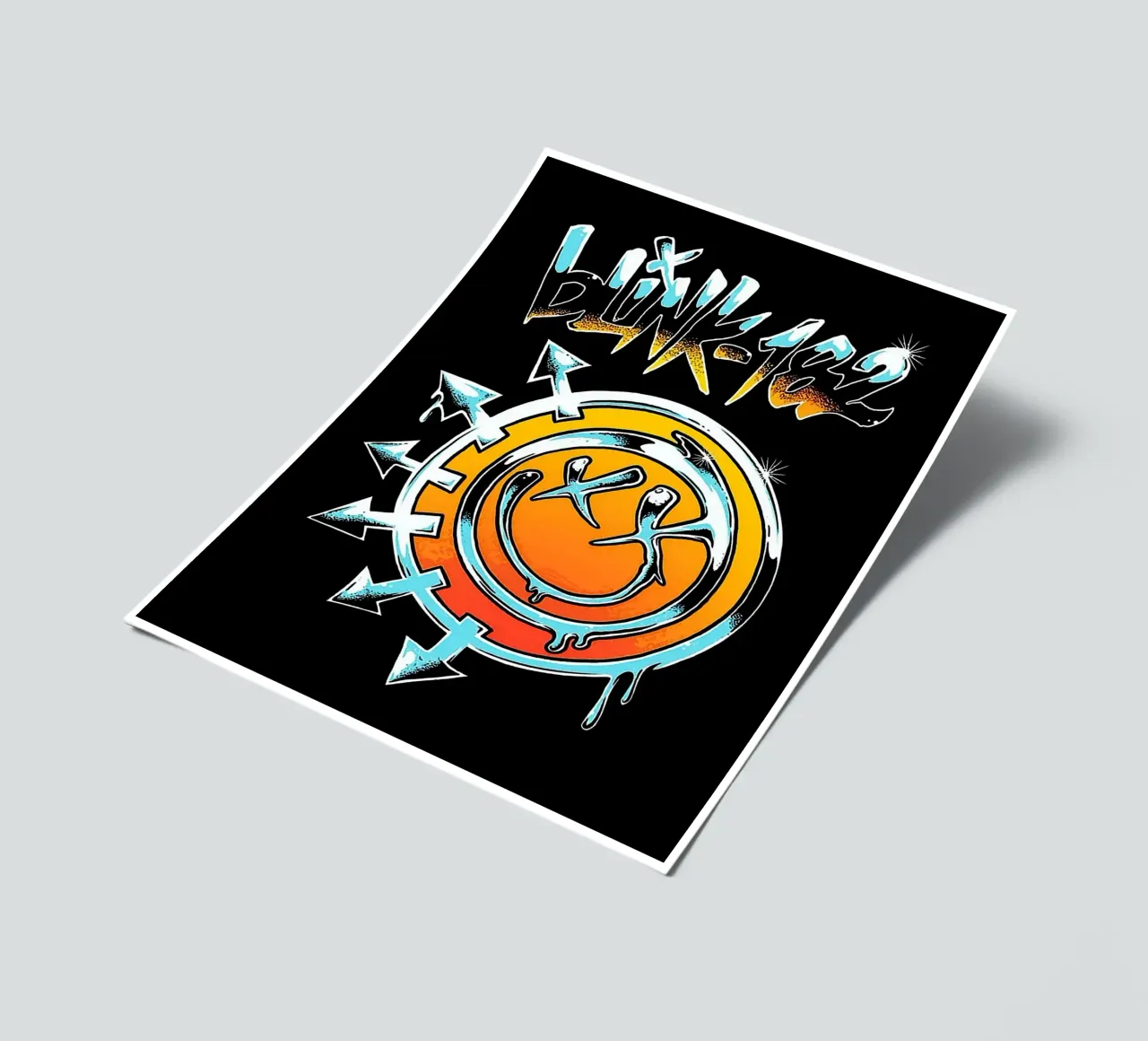Le groupe Blink-182 planche autocollant de vanhesling