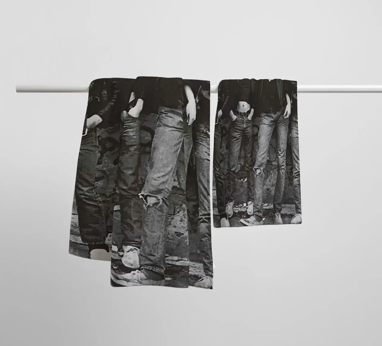 groupe ramones serviette de bain de vanhesling